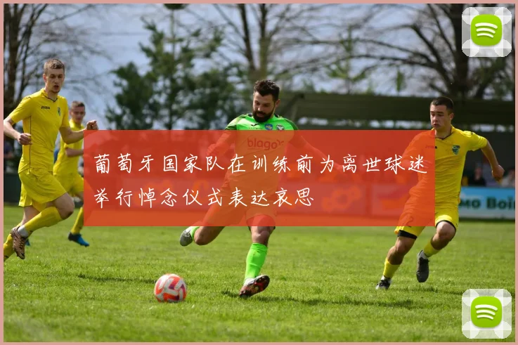 葡萄牙国家队在训练前为离世球迷举行悼念仪式表达哀思